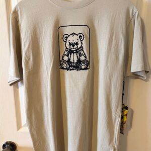 Men's Seven Souls Beige Graphic T-Shirt